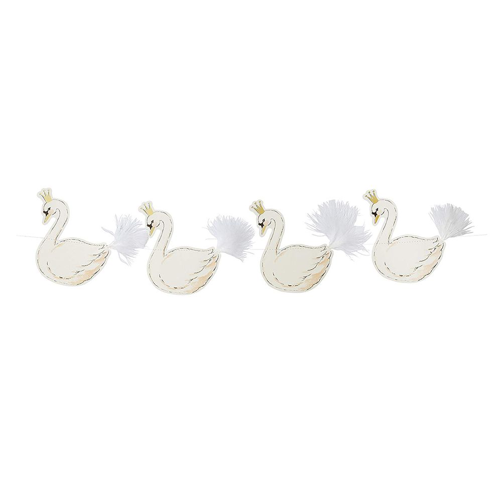 Talking Tables - We Heart Swans Garland