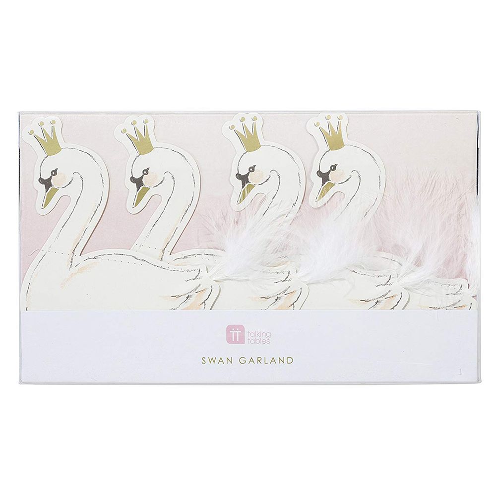 Talking Tables - We Heart Swans Garland