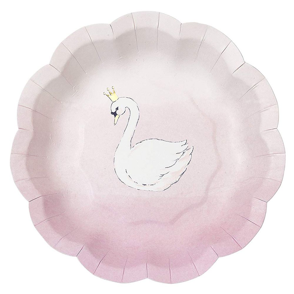 Talking Tables - We Heart Swans Plates