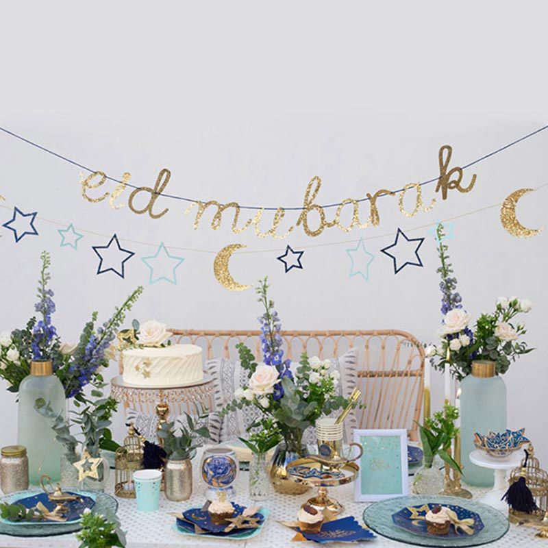 Party Camel - Star & Moon Garland