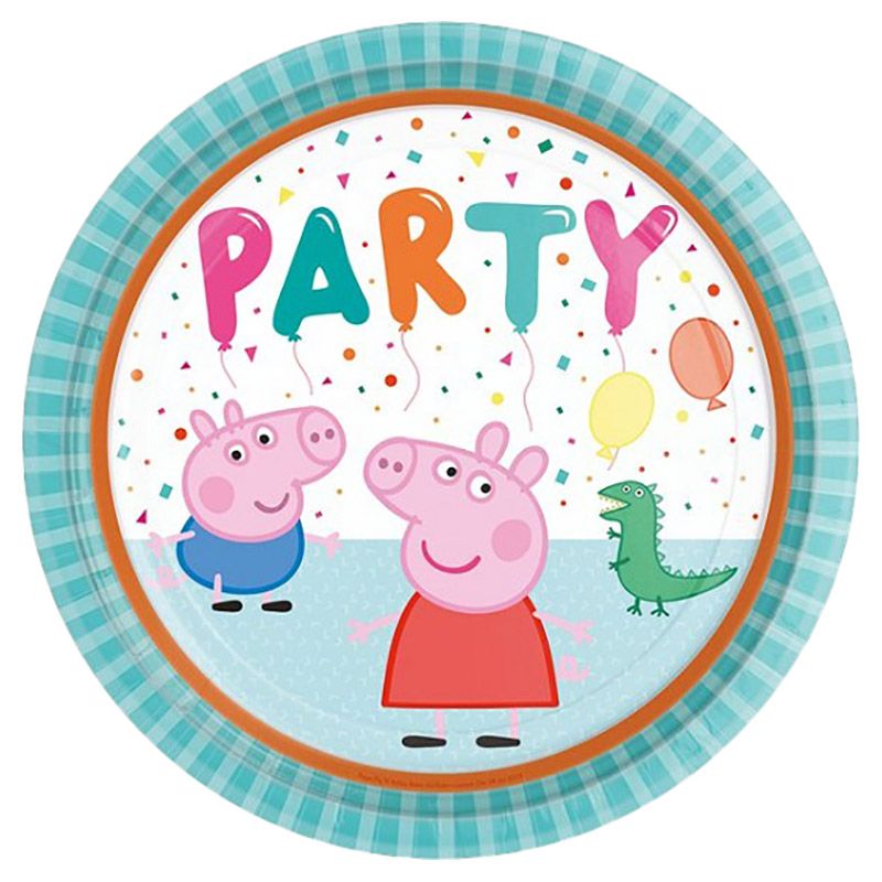 Party Camel - Peppa Pig Paper Plates - 8pcs