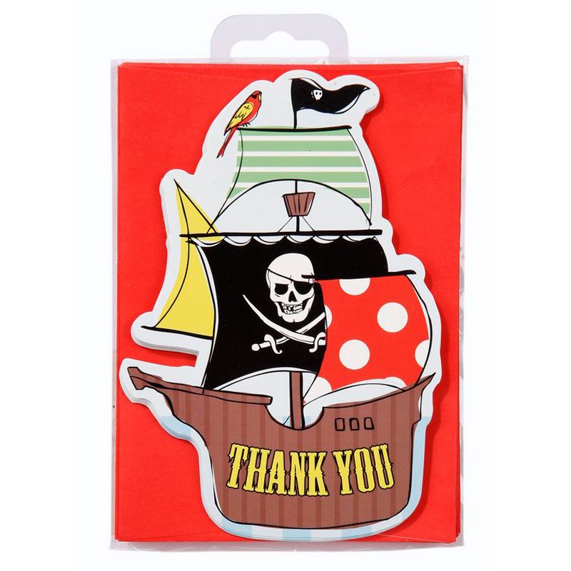 Meri Meri - Pirate Thank You Cards