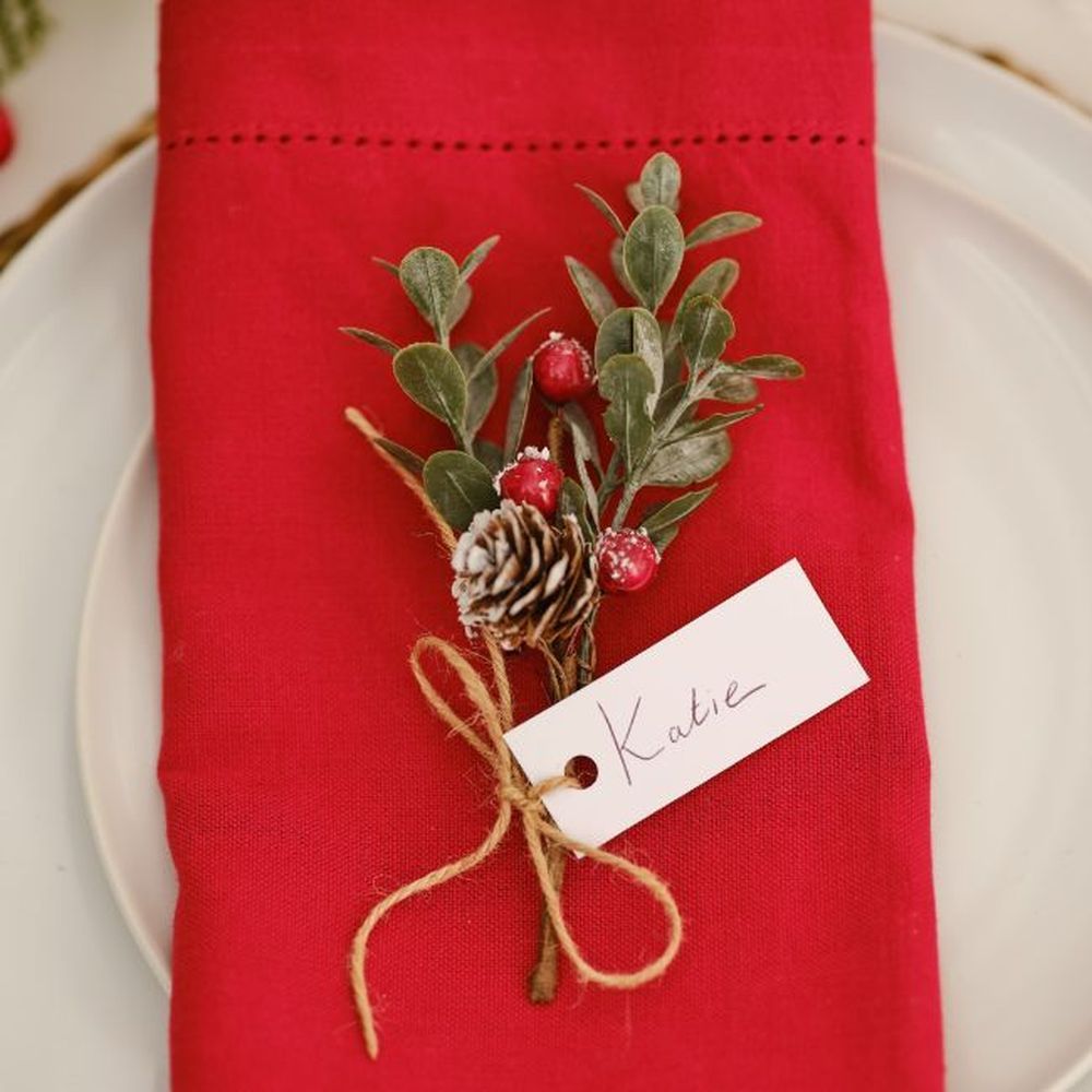 Ginger Ray - Berry Sprig Place Card Holders