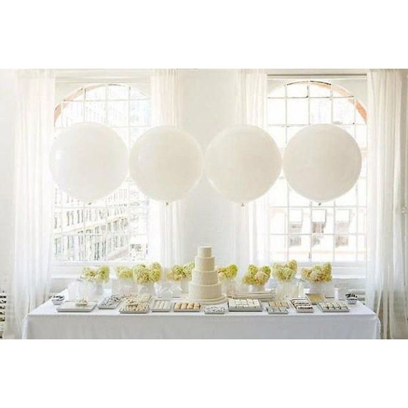 Qualatex - Round Balloon - 36 Inch - White