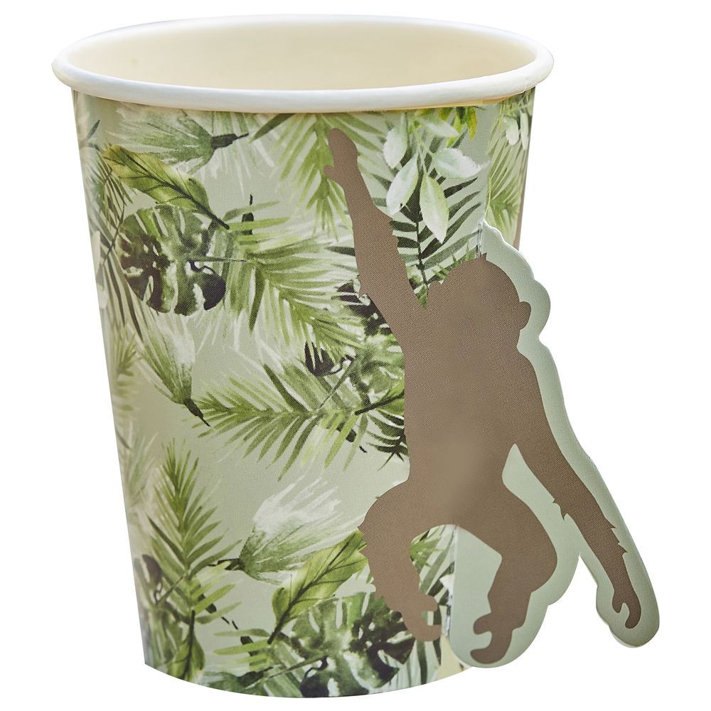 Ginger Ray - Pop Out Monkey Paper Cups