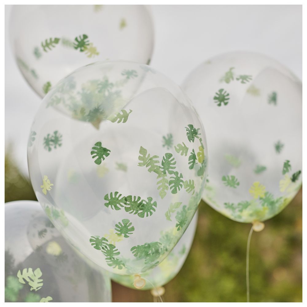 Ginger Ray - Jungle Confetti Balloons