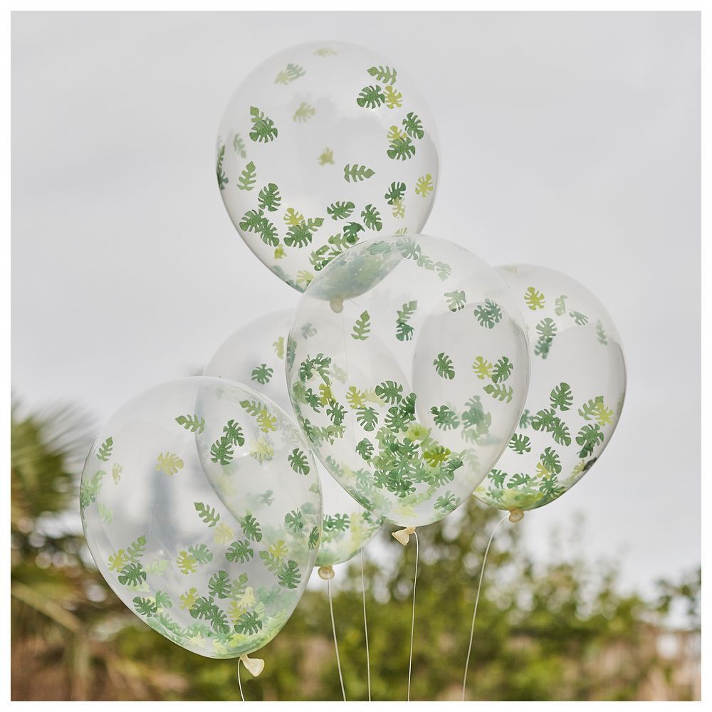 Ginger Ray - Jungle Confetti Balloons