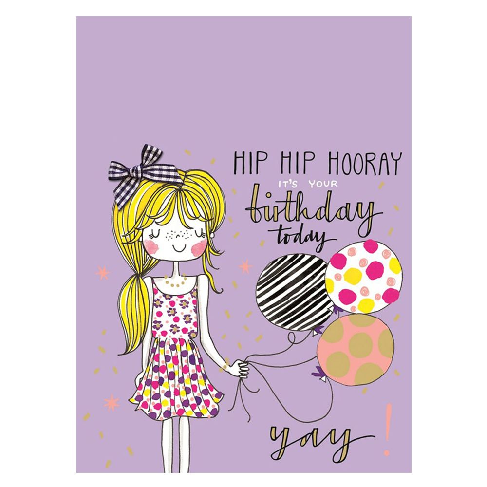 Rachel Ellen - Hip Hip Hooray! Greeting Card