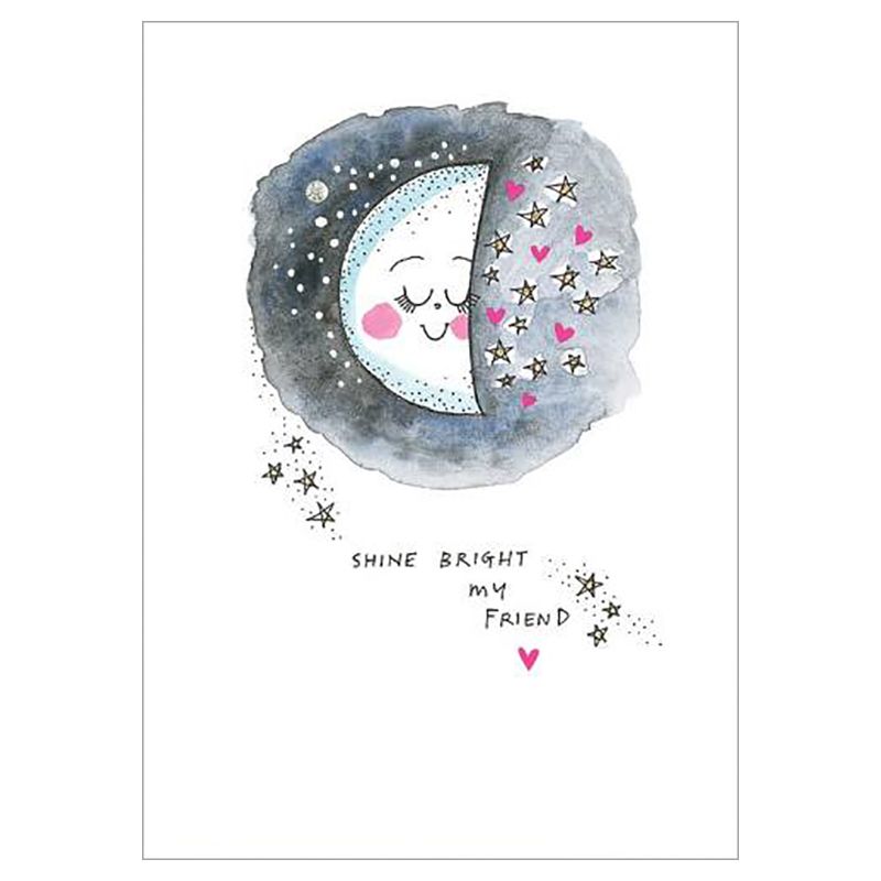 Rachel Ellen Designs - TLC Shine Bright My Friend Card