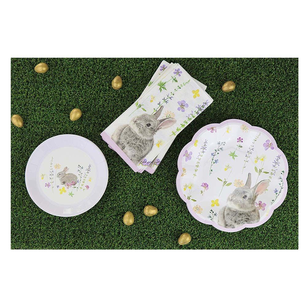 Talking Tables - Truly Bunny Canape Plate 4.5" - White