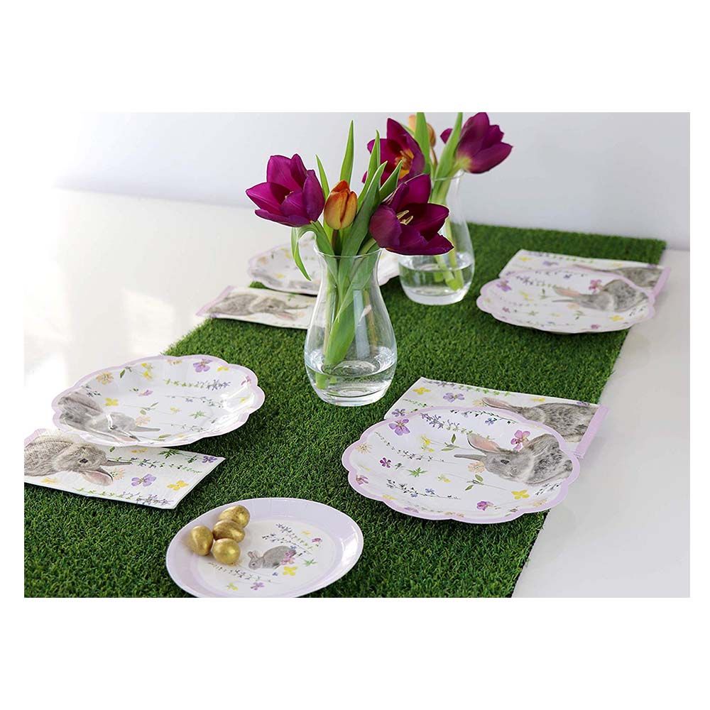 Talking Tables - Truly Bunny Canape Plate 4.5" - White