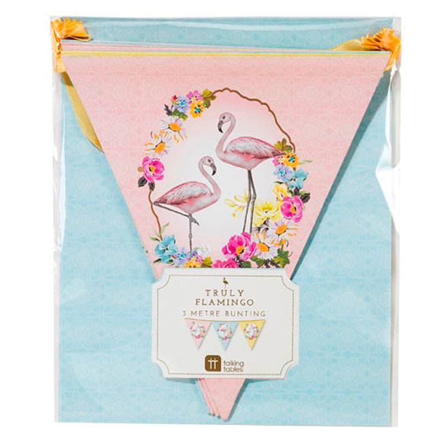 Talking Tables - Truly Flamingo Bunting