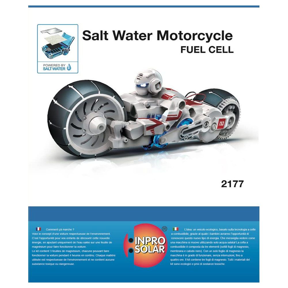 Inpro Solar - Salt Water Motorcycle Science Kit