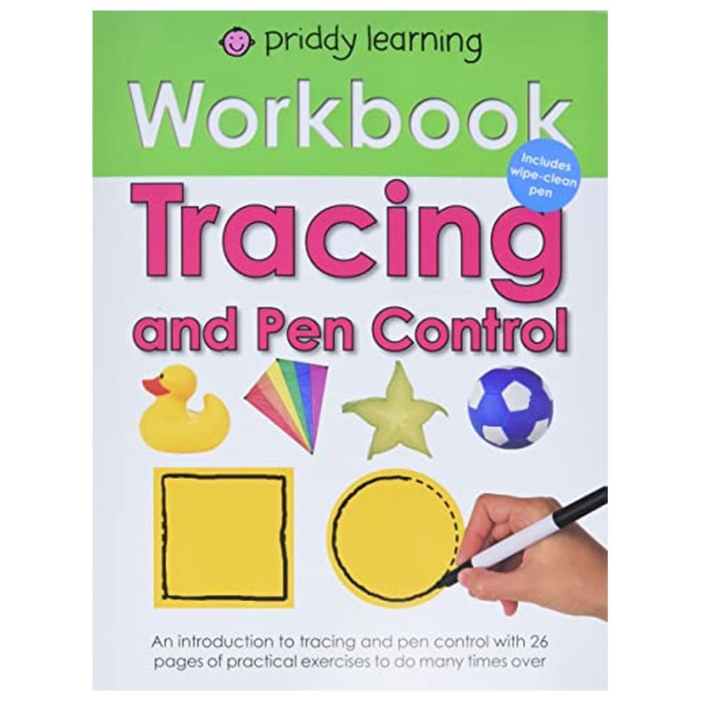 كتاب التمارين Tracing And Pen Control