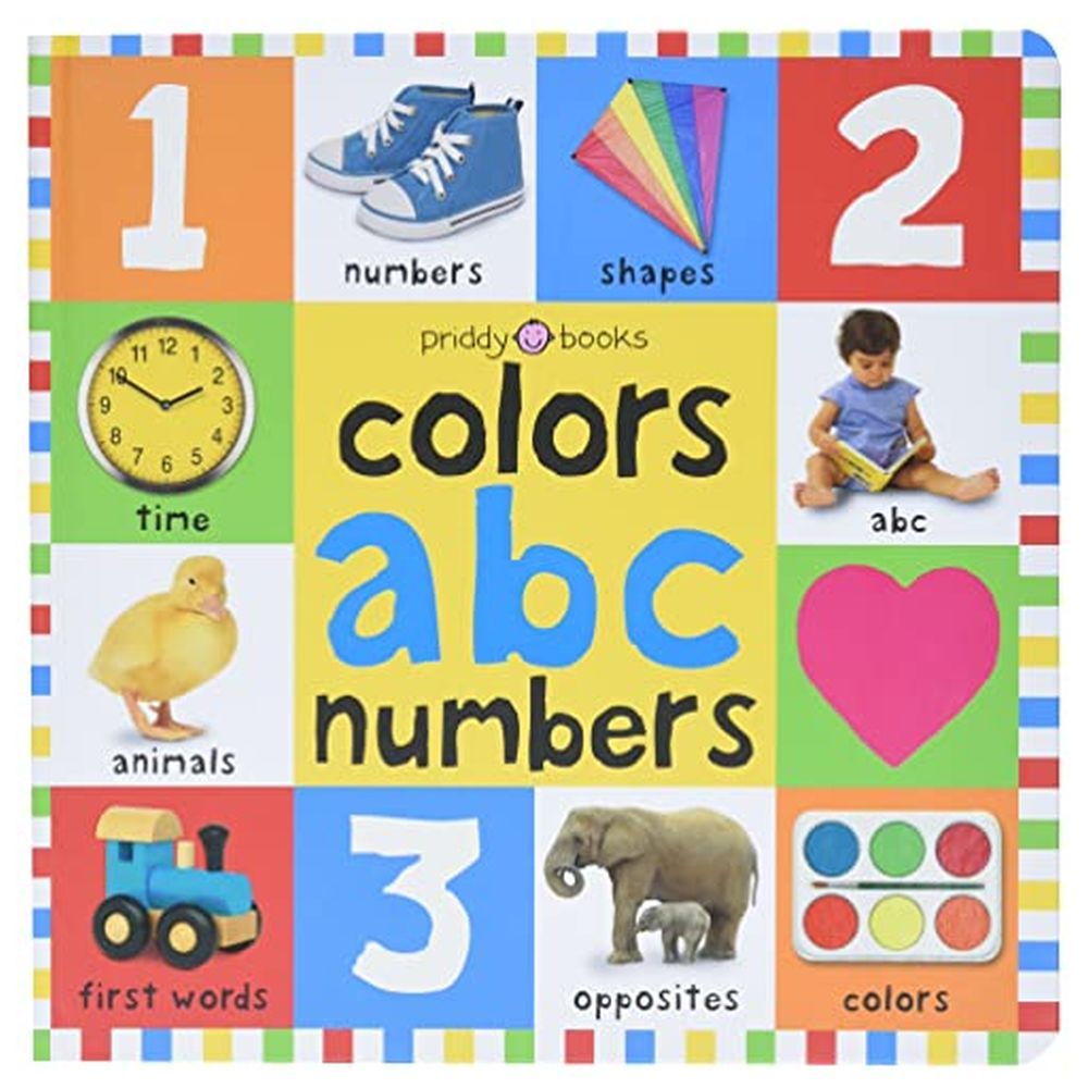 Colors, ABC, Numbers: Board Book