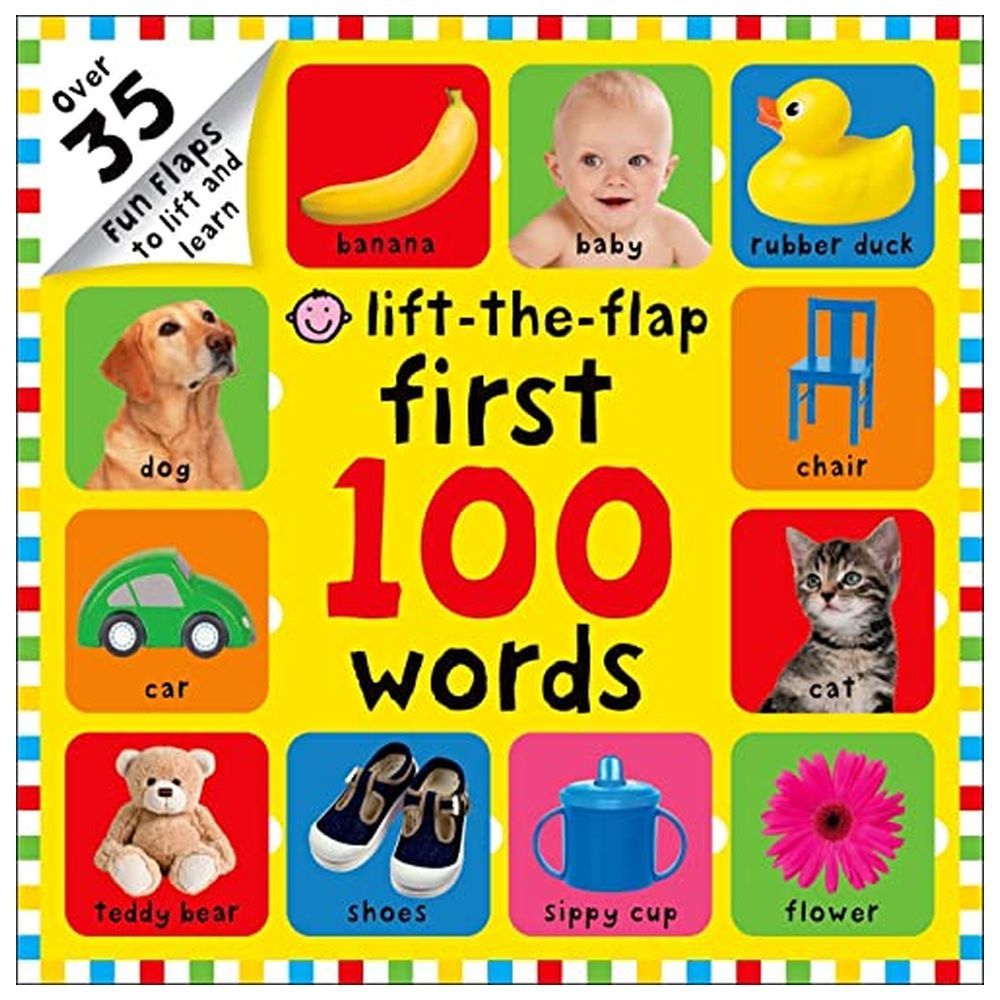 كتاب بطيات قابلة للفتح First 100 Words Lift The Flap