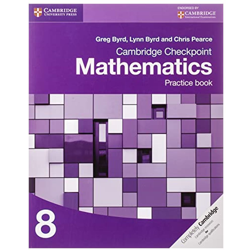 كتاب تمارين Cambridge checkpoint Mathematics 8