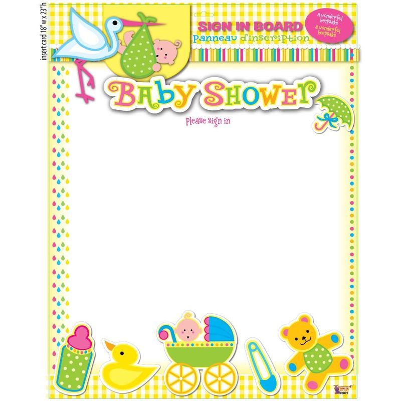 Forum - Baby Shower Sign In Board