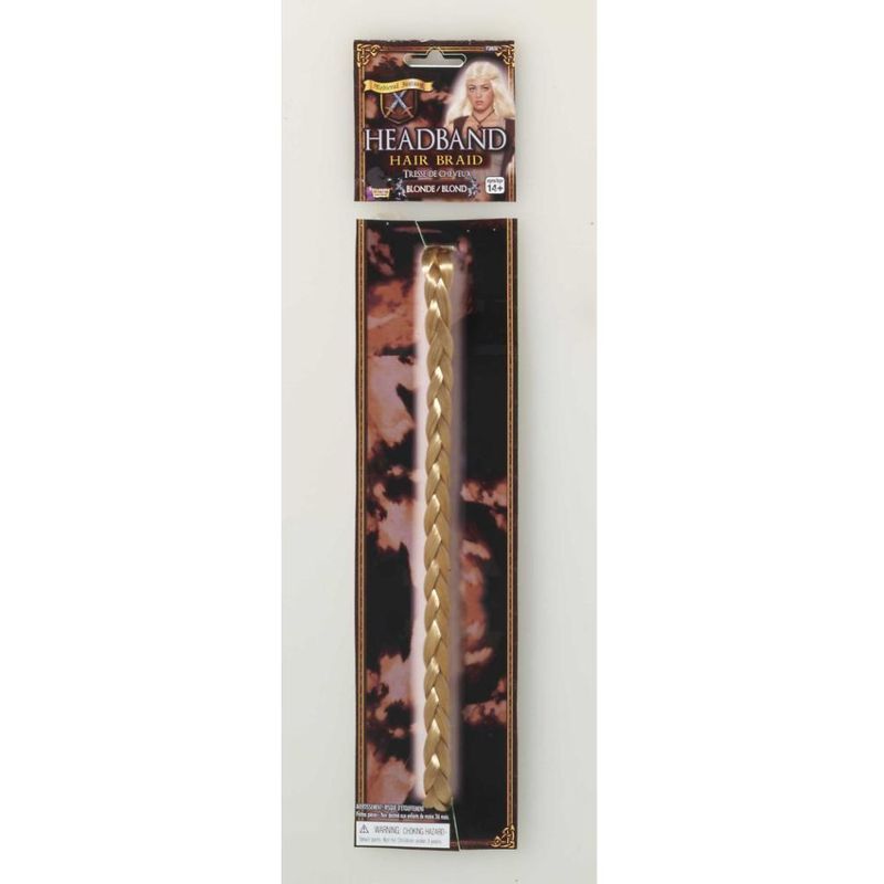 Forum - Medival Fantasy Braided Headband Blonde