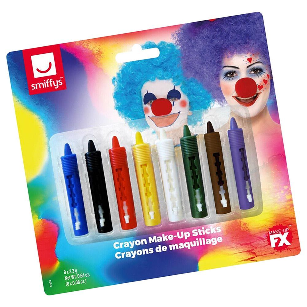 Smiffys - Crayon Make-Up Sticks