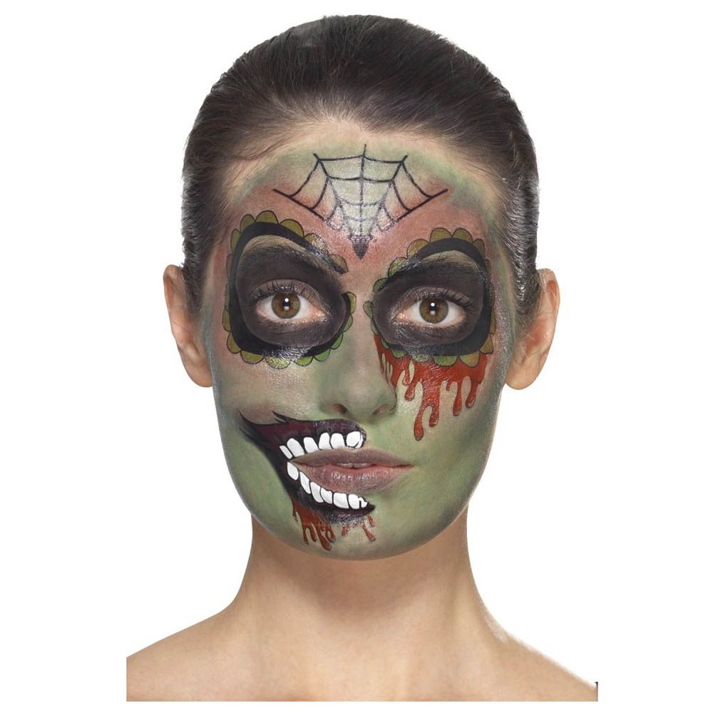 Smiffys - Day Of The Dead Zombie Make-Up Kit