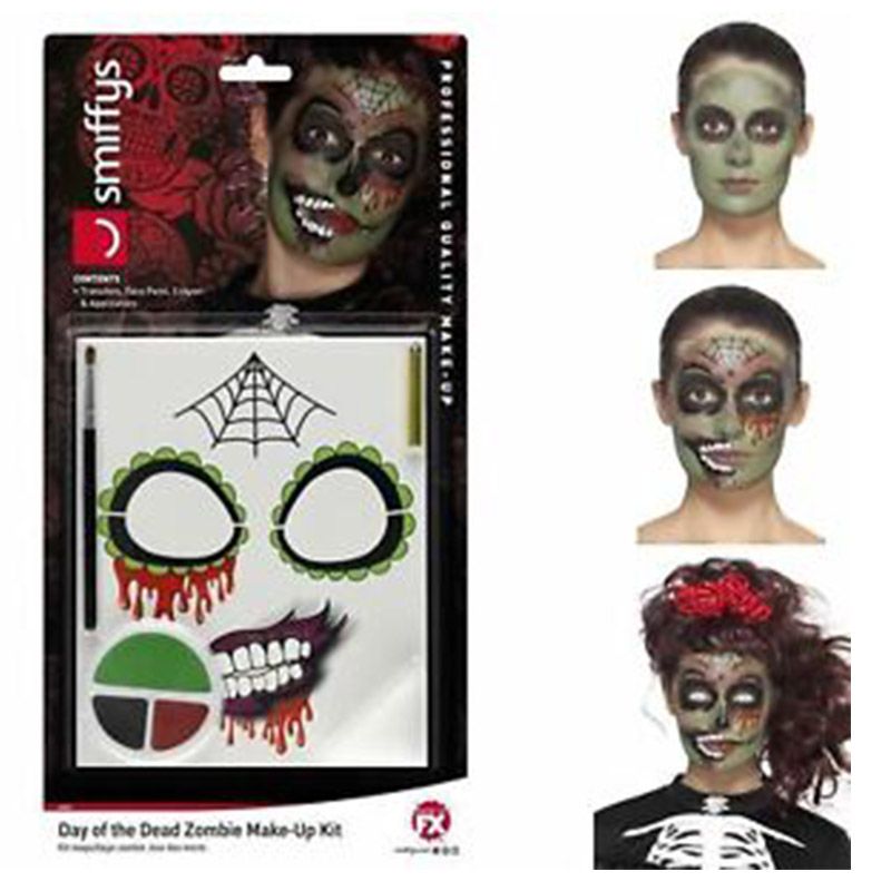 Smiffys - Day Of The Dead Zombie Make-Up Kit