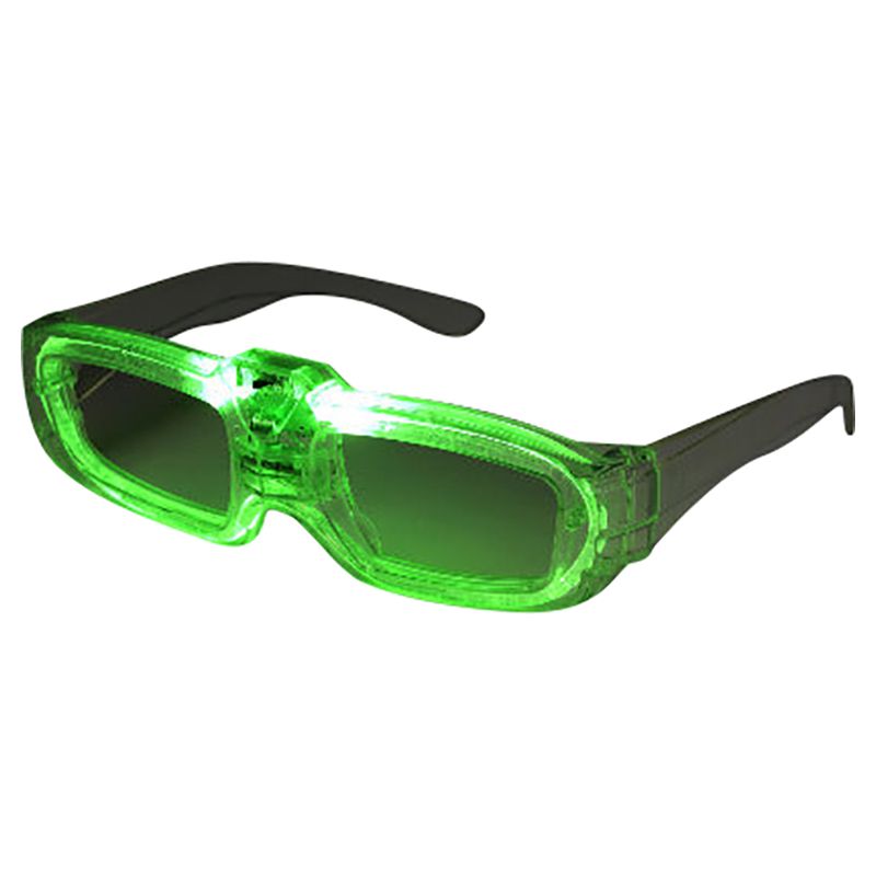 Smiffys - Light Up Glasses Assorted Sound Activation