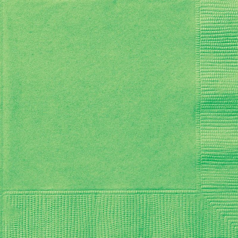 Unique - Lime Green 20 Luncheon Napkins