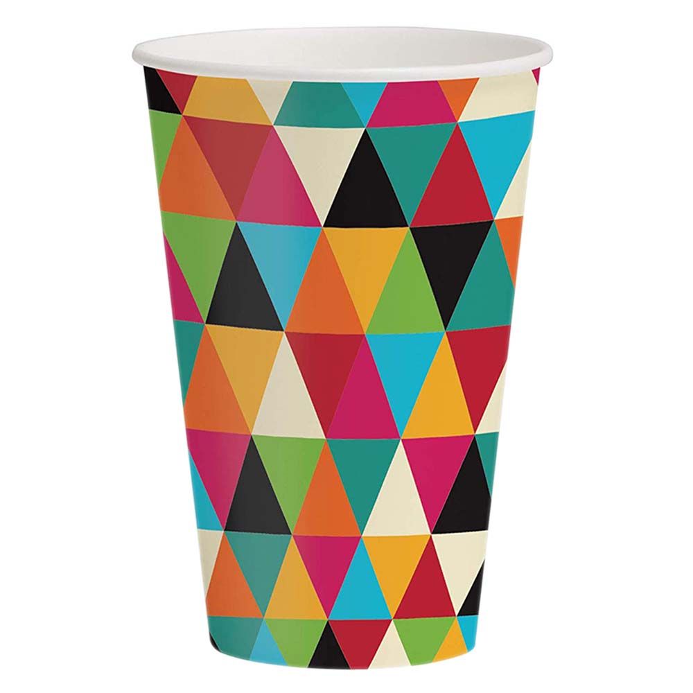 Party Zone - Birthday Kraft Hot & Cold Cup 12oz 8pcs