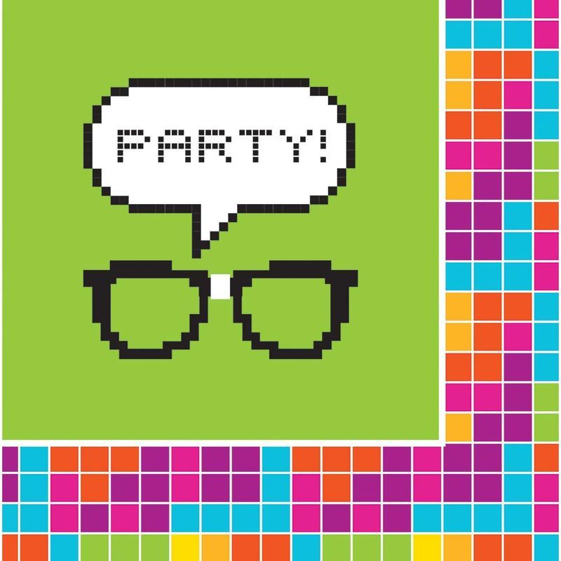 Creative Converting - Get Nerdy Party Napkins 16pcs