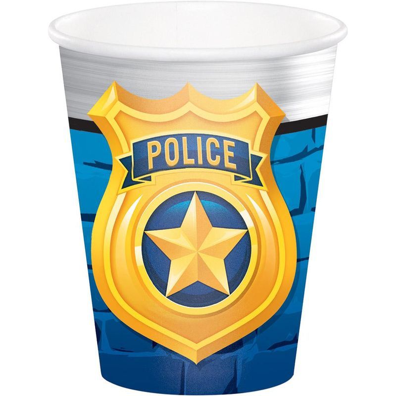 Creative Converting - Police Party Hot-Cold Cup 9Oz 8pcs