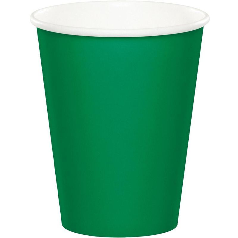 Creative Converting - Emerald Green Hot-Cold Cups 9oz 24pcs