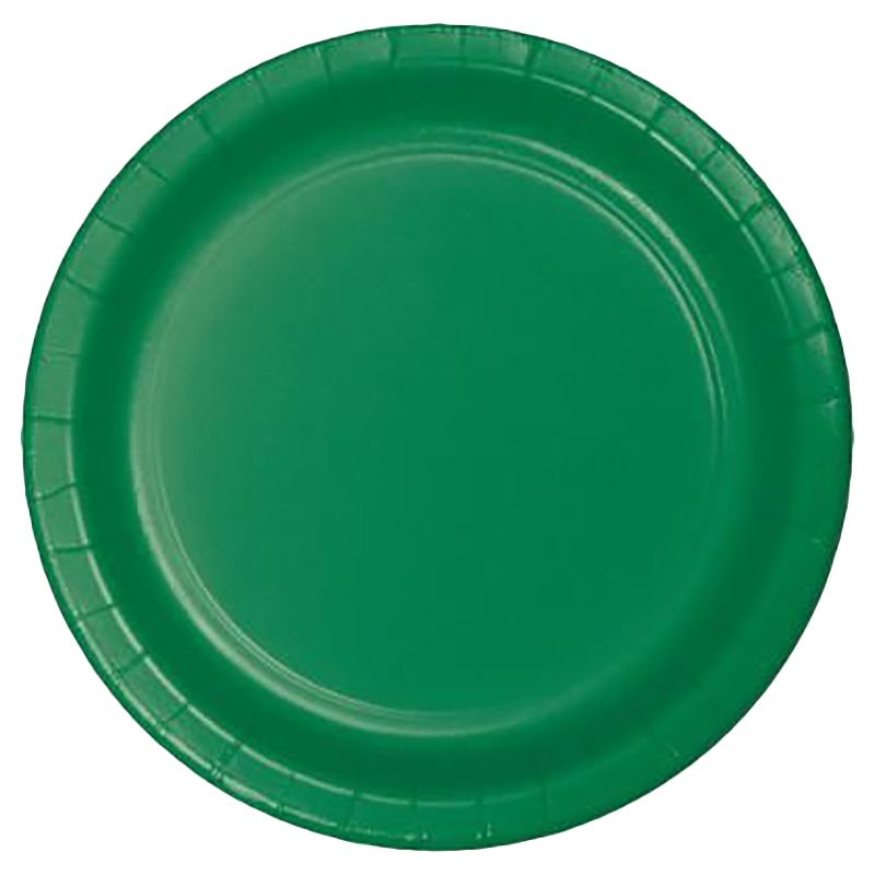 Creative Converting Touch Of Color Plate 7" - Green 24pcs