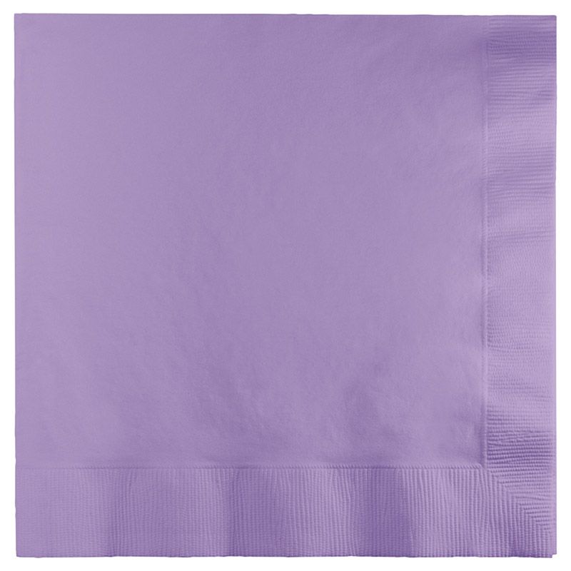 Creative Converting Touch Of Color Lavender Napkins 50pcs