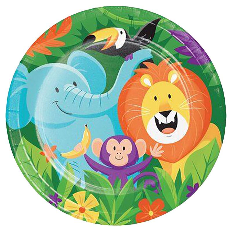 Creative Converting - Jungle Safari Dinner Plates 8.75" 8pcs