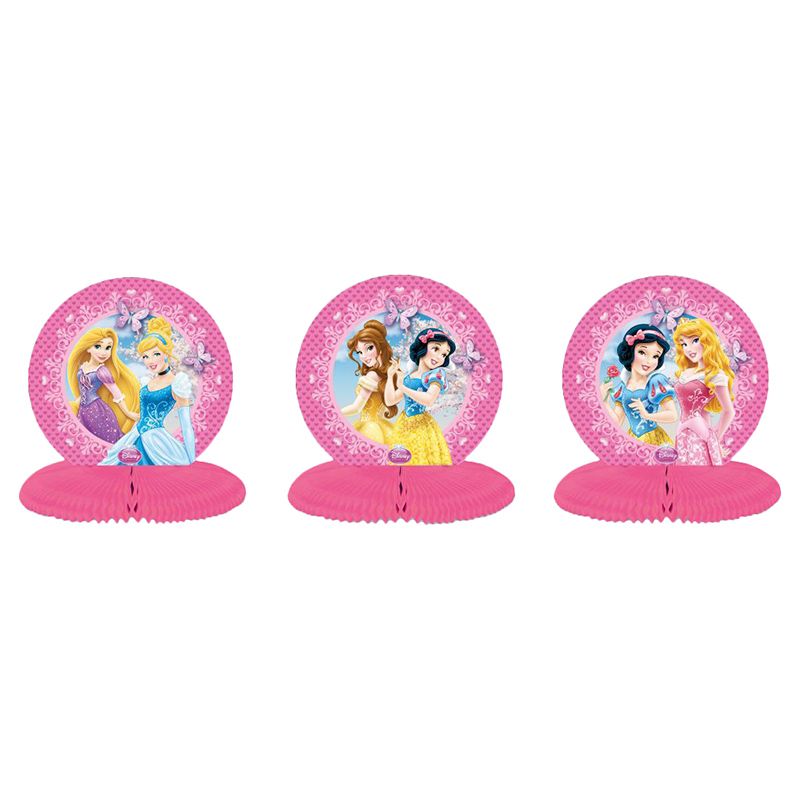 Amscan - Princess Sparkle Mini Centerpieces 3pcs