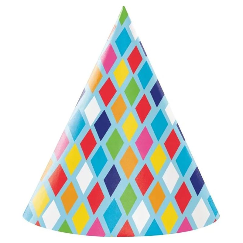 Jakks - Adult Bright Birthday Hat