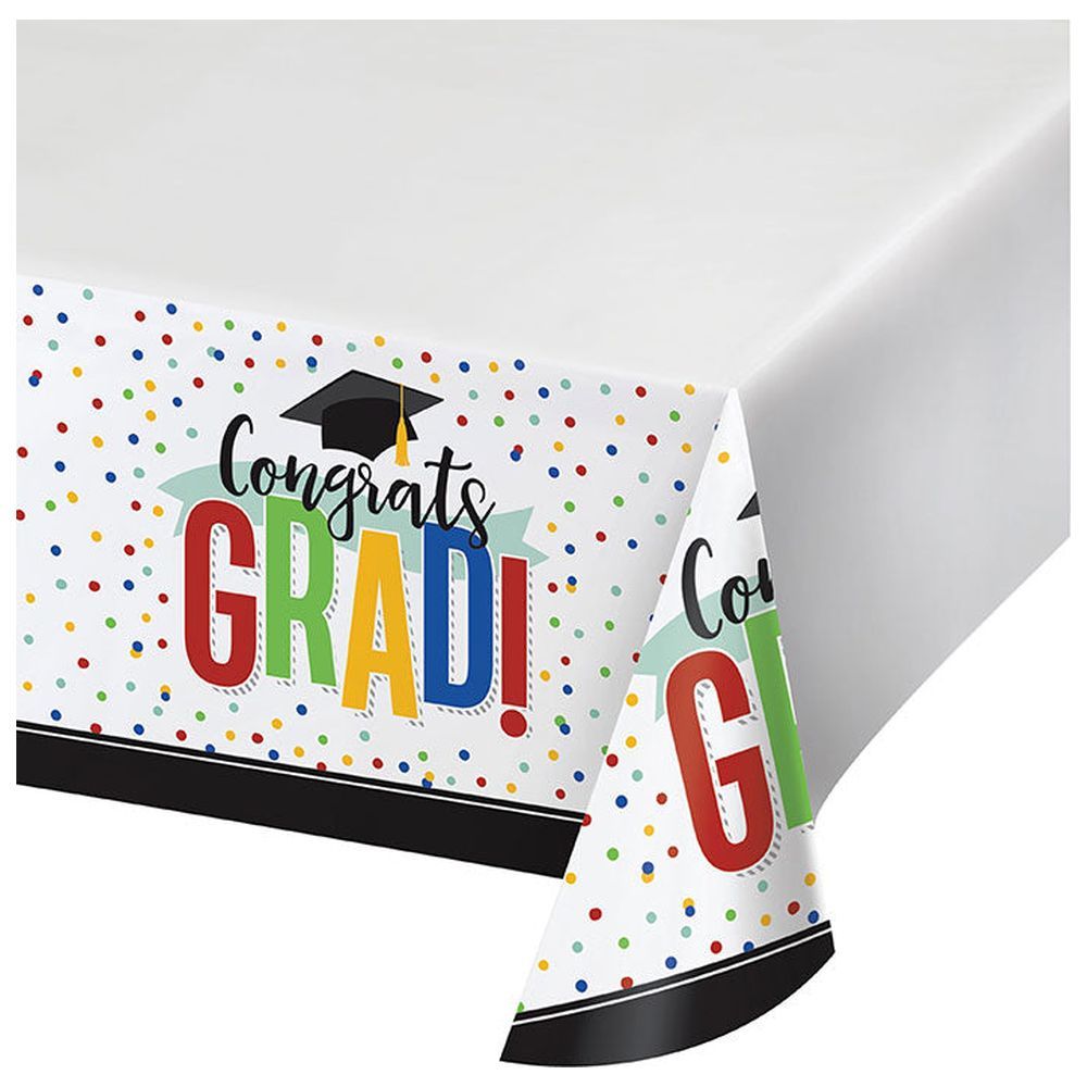 Creative Converting - Colorful Grad Paper Table cover