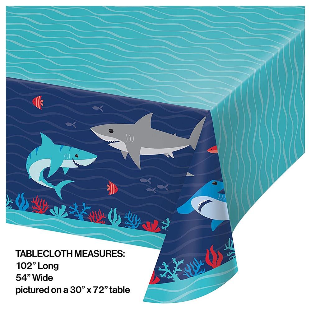 Creative Converting - Shark Party Paper Tablecover