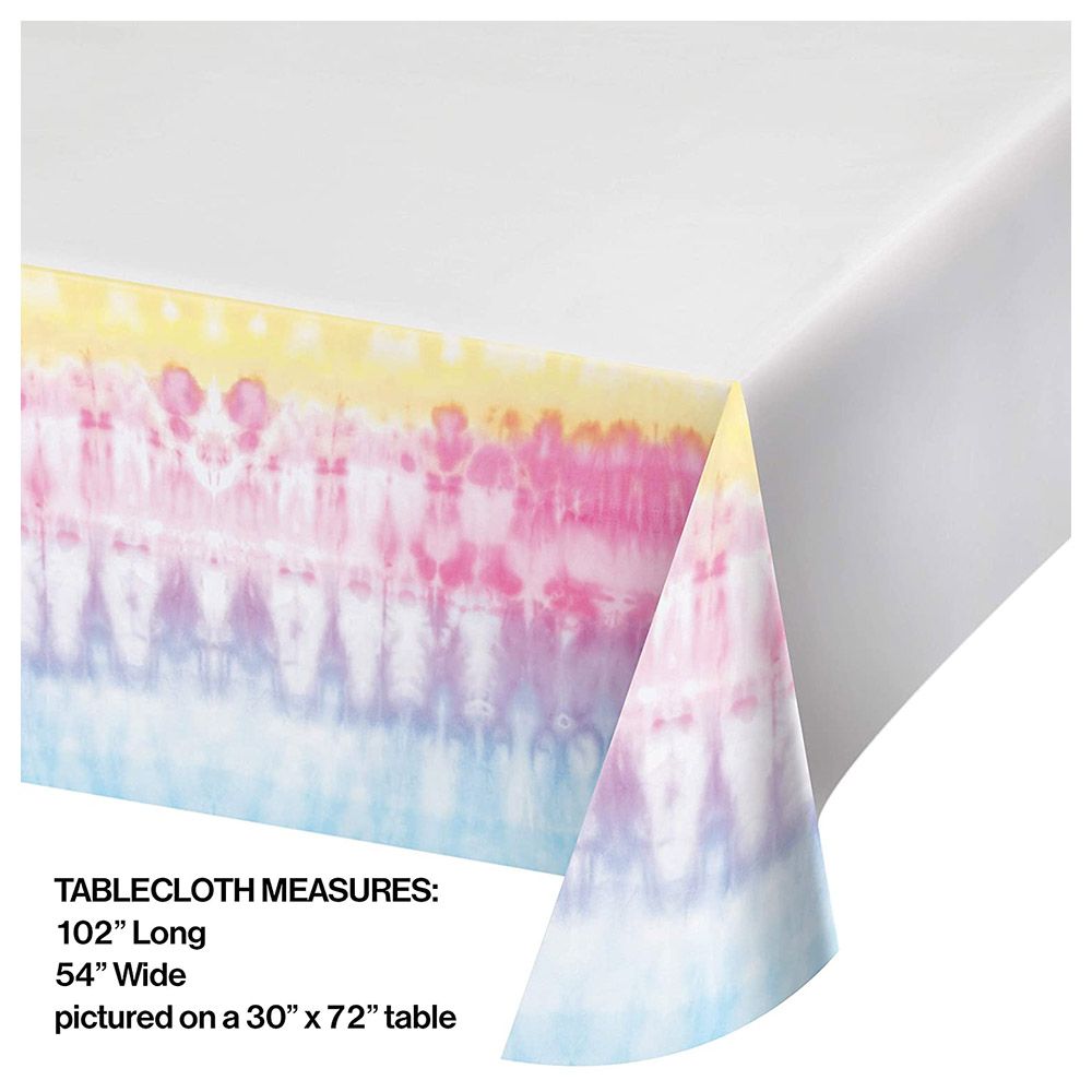 Creative Converting - Tie Dye Party Paper Tablecover