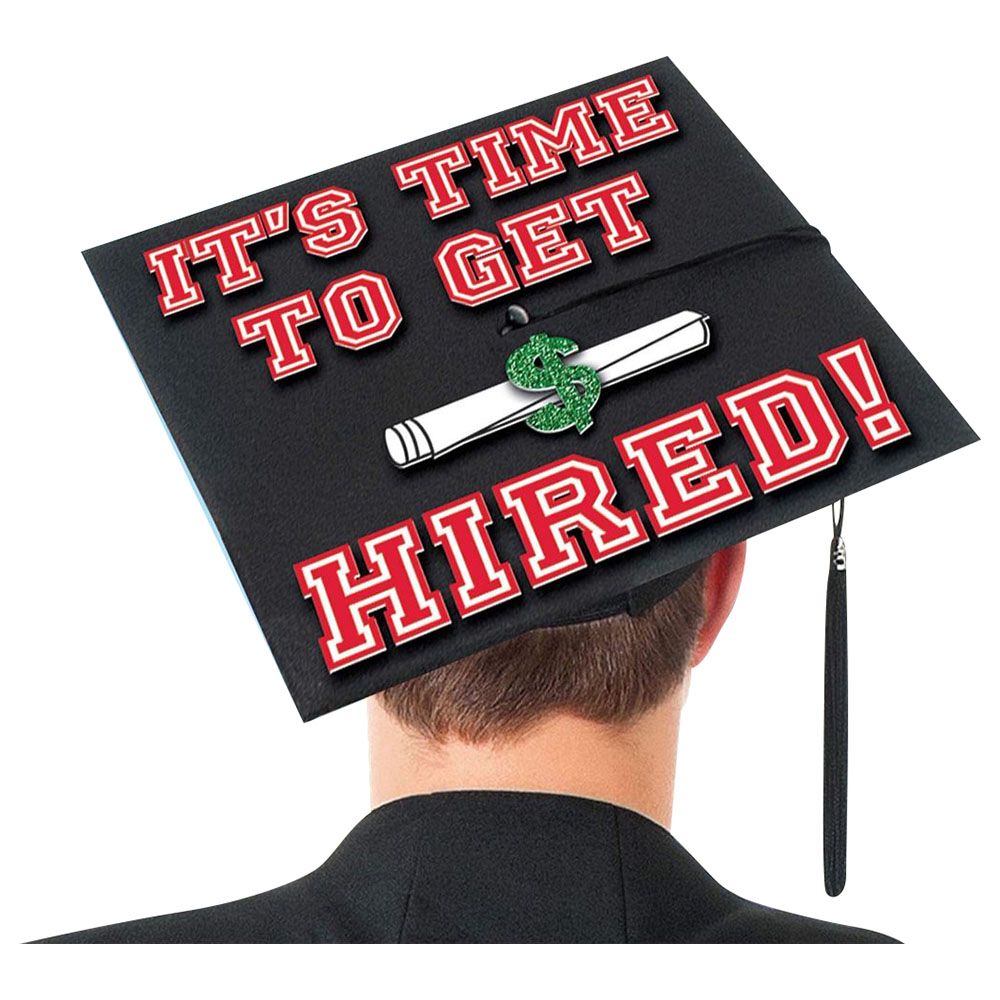 Amscan - Hire Me Grad Cap Decorating Kit