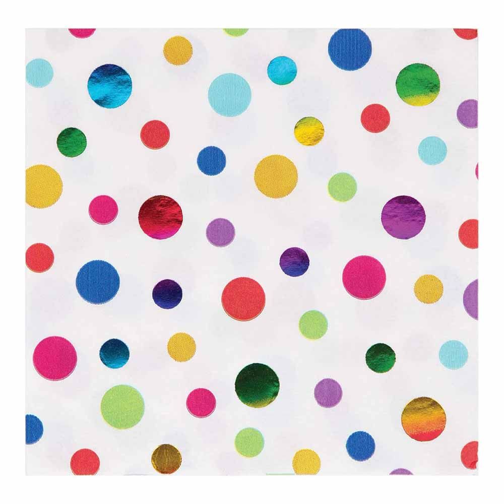 Creative Converting - Rainbow Foil Beverages Napkins Pack of 16