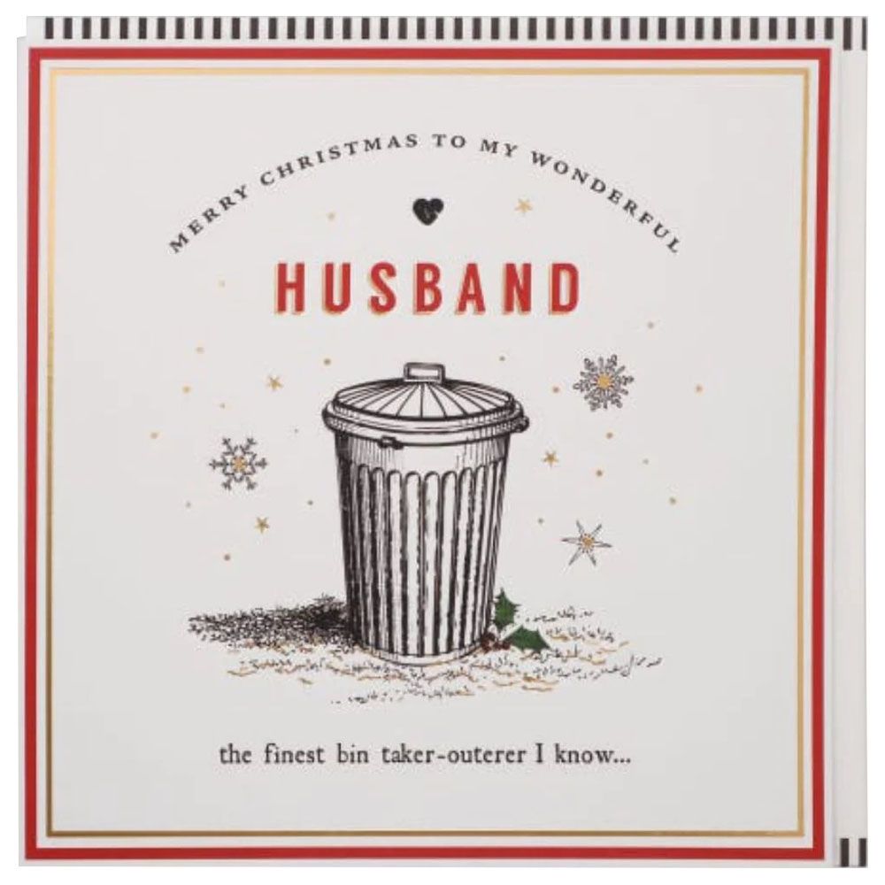 Pigment - Husband Bin Taker Outerer Christmas Cards