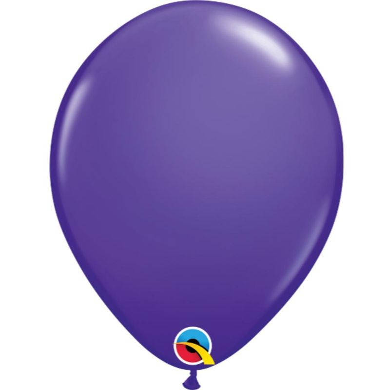 Qualatex - Purple Violet 11in Latex Balloon 6pcs