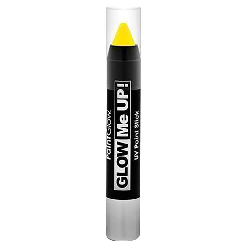 Paintglow - UV Face Paint Stick 3.5g UV Yellow