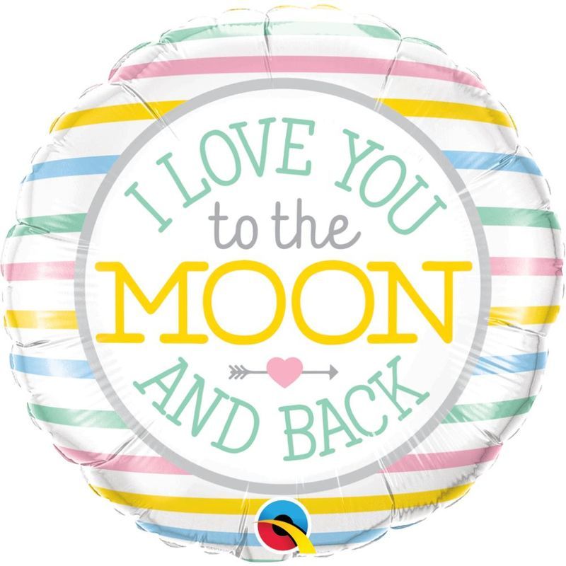 كوالاتيكس - بالون فويل - 18 انش - I Love You To The Moon