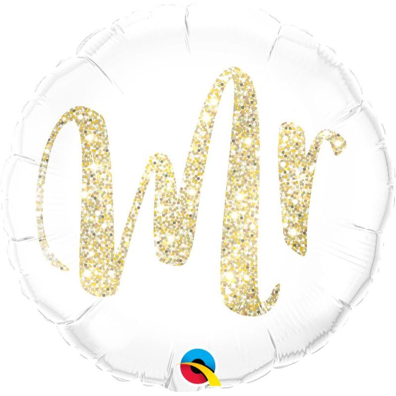 Qualatex - Mr. Glitter Gold 18in Foil