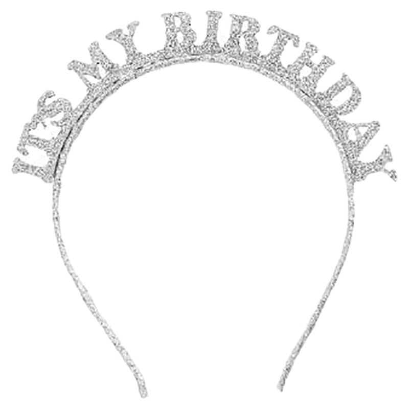 Hootyballoo - 'It's My Birthday' Glitter Headband - Rose Gold