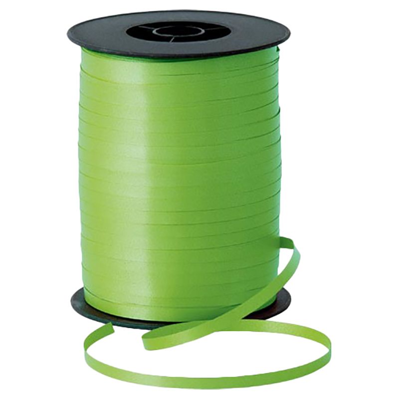 Qualatex - Curling Ribbon 5mm x 500m Lime Green