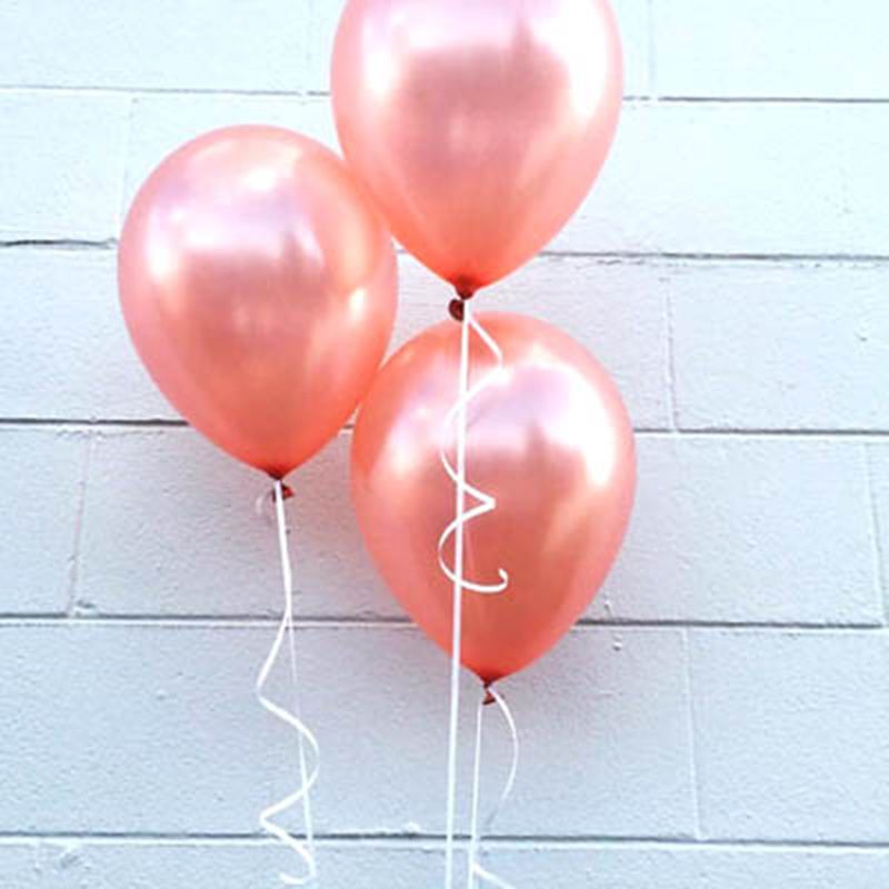 Qualatex - 11" Rose Gold Plain Balloon 100pcs